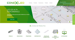Desktop Screenshot of conexled.com.br