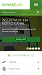 Mobile Screenshot of conexled.com.br
